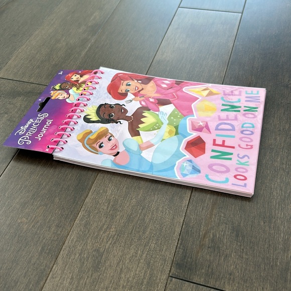 DISNEY Princess Journal, Confidence Looks Good On Me, Kid Girls Notebook Pink - Picture 7 of 7